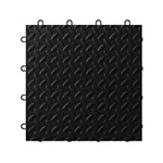 Black Tile Flooring (24-pack)