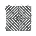 Silver Drain Tile Flooring