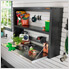 Fold-Away Workstation