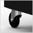 1 Door / 1 Drawer Rolling Base Cabinet