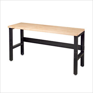 8ft. Wood Surface Work Bench