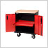 2 Door Base Cabinet - Black & Red