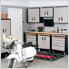 5 Drawer Base Cabinet - Black & Mojave