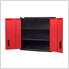 2 Door Wall Cabinet - Black & Red