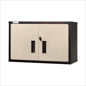 Short Wall Cabinet - Black & Mojave