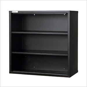 2 Shelf Wall Unit - Black