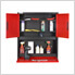 Large Service Cabinet - Black & Red