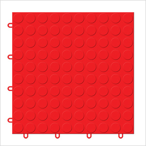 Polypropylene Red Floor Tiles (48-pack)