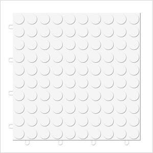Polypropylene White Floor Tiles (48-pack)