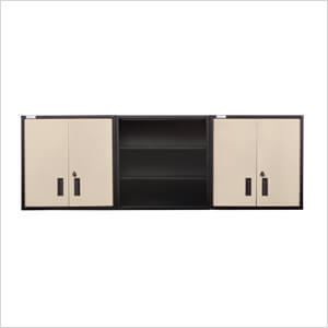 Wall Cabinet & Full Shelf Set