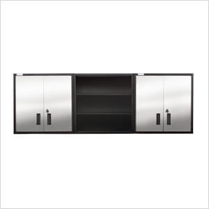Wall Cabinet & Full Shelf Set