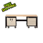 Geneva Workbench and Mojave Base Cabinet Set