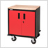 8-Piece Red & Black Garage Set