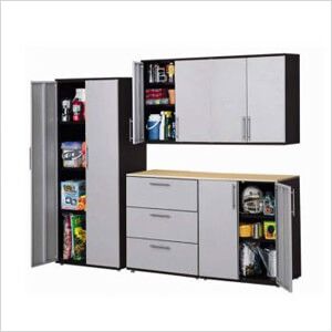6 Piece RTA Garage Storage System