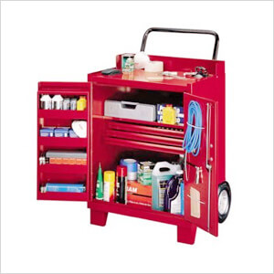 Red 2-Wheel Professional Tilt Cart