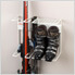 Two Pair Ski Storage Rack