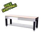 Geneva Storage Stainless Steel Activity Bench