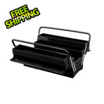 Excel Hardware 5-Tray Black Cantilever Toolbox