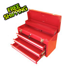 Excel Hardware 3-Drawer Portable Metal Toolbox