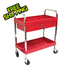 Excel Hardware 2-Tray 1-Drawer Rolling Tool Cart