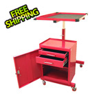 Excel Hardware 2-Drawer Rolling Metal Tool Cart