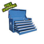 Excel Hardware 5-Drawer Blue Metal Tool Chest