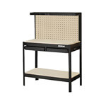 Waterloo 2-Drawer Workbench with Backwall