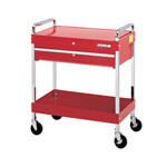 Waterloo 1-Drawer Red Utility Cart