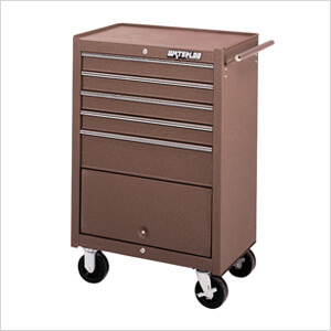 5-Drawer 26" Roller Cabinet with Bulk Storage