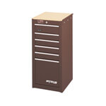Waterloo 6-Drawer Brown Side Cabinet