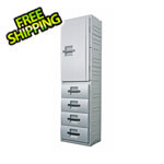 Inter-Lok 4 Drawer Single Cabinet