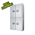 Inter-Lok 4-Door Double Cabinet