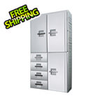 Inter-Lok 4-Drawer Double Cabinet