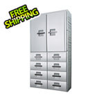 Inter-Lok 8-Drawer Double Cabinet