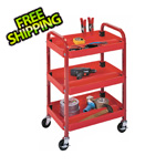 Luxor Red Utility Cart