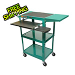 Luxor Height Adjustable Workstation in Green