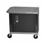 H. Wilson 26" Grey Tuffy Cart with Cabinet