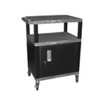 H. Wilson 34" Grey Tuffy Cart with Cabinet