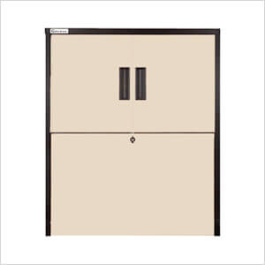 Large Service Cabinet - Black & Mojave