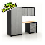 Coleman 5 Piece 18 Gauge Grey Cabinet Kit: Option 3