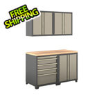Coleman 5 Piece Garage Cabinet Kit: Option 2
