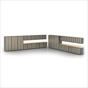 36 Piece Garage Cabinet Kit: Option 10