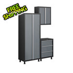 Coleman 3 Piece Garage Cabinet Set