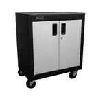 Homak Garage Series 2 Door Mobile Cabinet