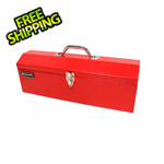 Homak 19" Red Metal Toolbox with Tray