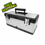 Homak 20" Stainless Steel Toolbox