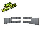 NewAge 36 Piece 24 Gauge Garage Cabinet Set Option 10