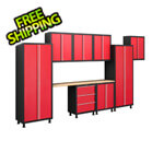 Coleman 10 Piece 24 Gauge Garage Cabinet Set Option 6