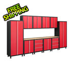 NewAge 12 Piece 24 Gauge Garage Cabinet Set Option 7