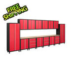 NewAge 17 Piece 24 Gauge Garage Cabinet Set Option 8